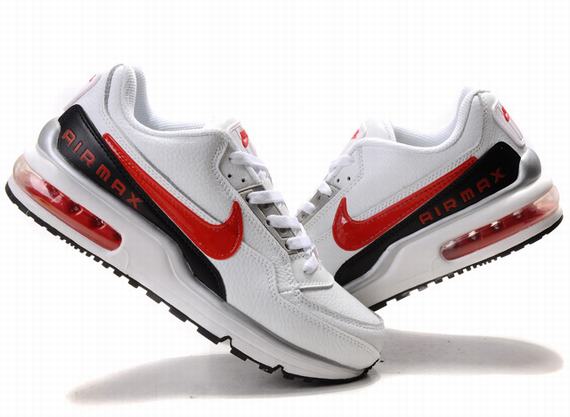 New Men'S Nike Air Max Ltd Black/ White/Red